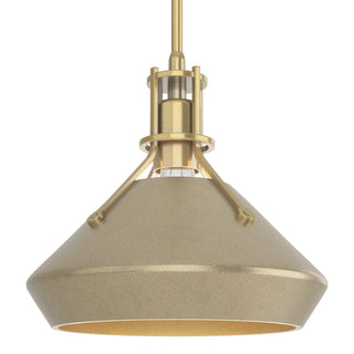 Hubbardton Forge - 184251-SKT-MULT-86-84 - Henry with Chamfer Pendant - Henry - Modern Brass