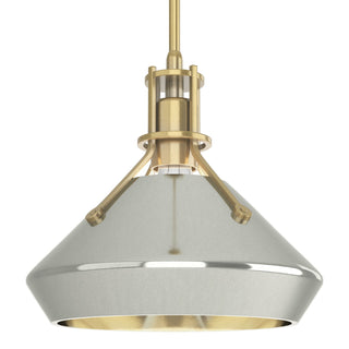 Hubbardton Forge - 184251-SKT-MULT-86-85 - Henry with Chamfer Pendant - Henry - Modern Brass