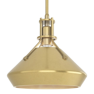 Hubbardton Forge - 184251-SKT-MULT-86-86 - Henry with Chamfer Pendant - Henry - Modern Brass
