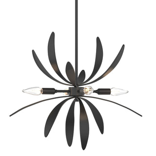 Hubbardton Forge - 184350-SKT-MULT-10 - Dahlia Mini Pendant - Dahlia - Black