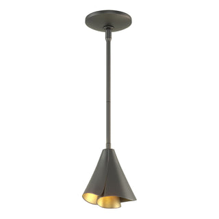 Hubbardton Forge - 184500-SKT-MULT-10 - Mobius Steel Shade Mini Pendant - Mobius - Black