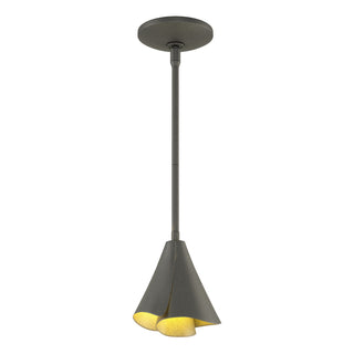 Hubbardton Forge - 184500-SKT-MULT-20 - Mobius Steel Shade Mini Pendant - Mobius - Natural Iron