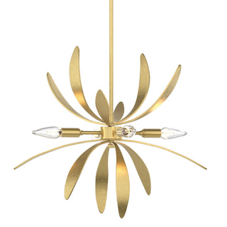 Hubbardton Forge - 184350-SKT-MULT-86 - Dahlia Mini Pendant - Dahlia - Modern Brass