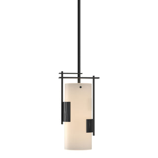 Hubbardton Forge - 185400-SKT-MULT-10-GG0075 - Fullered Impressions Mini Pendant - Fullered Impressions - Black