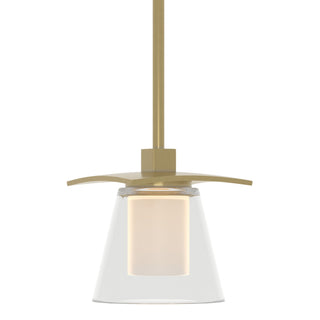 Hubbardton Forge - 186600-SKT-MULT-86-ZU0284 - Wren Mini Pendant - Wren - Modern Brass