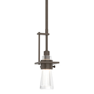 Hubbardton Forge - 187100-SKT-MULT-05-ZM0343 - Erlenmeyer Small Mini Pendant - Erlenmeyer - Bronze