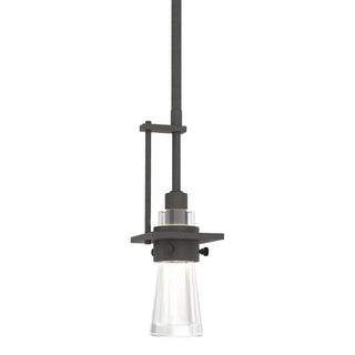 Hubbardton Forge - 187100-SKT-MULT-20-ZM0343 - Erlenmeyer Small Mini Pendant - Erlenmeyer - Natural Iron