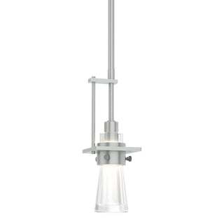 Hubbardton Forge - 187100-SKT-MULT-82-ZM0343 - Erlenmeyer Small Mini Pendant - Erlenmeyer - Vintage Platinum