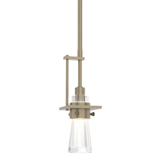 Hubbardton Forge - 187100-SKT-MULT-84-ZM0343 - Erlenmeyer Small Mini Pendant - Erlenmeyer - Soft Gold