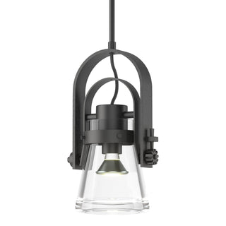 Hubbardton Forge - 187200-SKT-MULT-10-ZM0467 - Erlenmeyer Large Mini Pendant - Erlenmeyer - Black