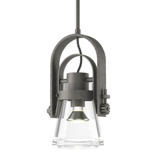 Hubbardton Forge - 187200-SKT-MULT-20-ZM0467 - Erlenmeyer Large Mini Pendant - Erlenmeyer - Natural Iron