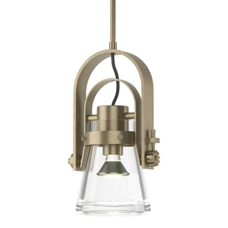 Hubbardton Forge - 187200-SKT-MULT-84-ZM0467 - Erlenmeyer Large Mini Pendant - Erlenmeyer - Soft Gold