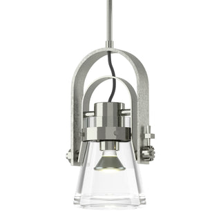 Hubbardton Forge - 187200-SKT-MULT-85-ZM0467 - Erlenmeyer Large Mini Pendant - Erlenmeyer - Sterling