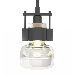Hubbardton Forge - 187340-SKT-MULT-10-ZM0447 - Cuff Large Mini Pendant - Cuff - Black