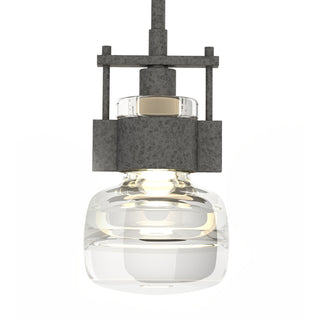 Hubbardton Forge - 187340-SKT-MULT-20-ZM0447 - Cuff Large Mini Pendant - Cuff - Natural Iron