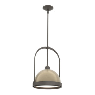 Hubbardton Forge - 187462-SKT-MULT-07-84 - Atlas Small Pendant - Atlas - Dark Smoke