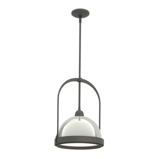Hubbardton Forge - 187462-SKT-MULT-20-85 - Atlas Small Pendant - Atlas - Natural Iron