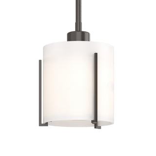 Hubbardton Forge - 187650-SKT-MULT-14-GG0140 - Exos Small Mini Pendant - Exos Glass - Oil Rubbed Bronze