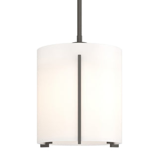 Hubbardton Forge - 187660-SKT-MULT-07-GG0137 - Exos Large Mini Pendant - Exos Glass - Dark Smoke