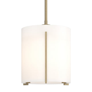 Hubbardton Forge - 187660-SKT-MULT-84-GG0137 - Exos Large Mini Pendant - Exos Glass - Soft Gold