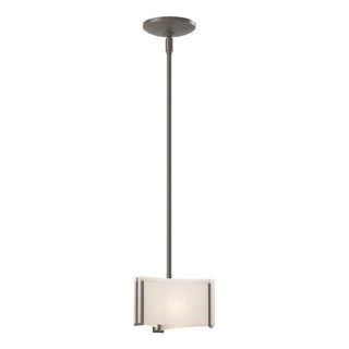 Hubbardton Forge - 188100-SKT-MULT-07-BB0156 - Exos Delta Mini Pendant - Exos Glass - Dark Smoke