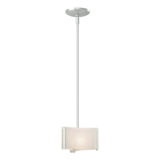 Hubbardton Forge - 188100-SKT-MULT-82-BB0156 - Exos Delta Mini Pendant - Exos Glass - Vintage Platinum