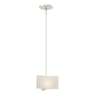 Hubbardton Forge - 188100-SKT-MULT-85-BB0156 - Exos Delta Mini Pendant - Exos Glass - Sterling