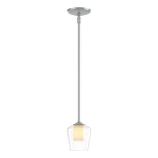 Hubbardton Forge - 188600-SKT-MULT-82-ZU0291 - Simple Mini Pendant - Simple Lines - Vintage Platinum