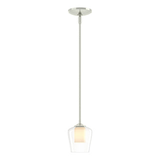 Hubbardton Forge - 188600-SKT-MULT-85-ZU0291 - Simple Mini Pendant - Simple Lines - Sterling