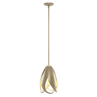 Hubbardton Forge - 188770-SKT-MULT-84 - Pental Mini Pendant - Pental - Soft Gold