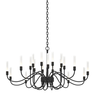 Hubbardton Forge - 192043-SKT-10 - Lisse 20 Arm Chandelier - Lisse - Black