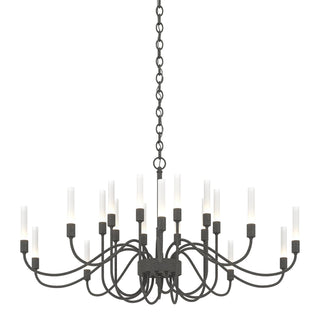 Hubbardton Forge - 192043-SKT-20 - Lisse 20 Arm Chandelier - Lisse - Natural Iron