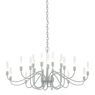 Hubbardton Forge - 192043-SKT-82 - Lisse 20 Arm Chandelier - Lisse - Vintage Platinum
