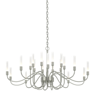 Hubbardton Forge - 192043-SKT-85 - Lisse 20 Arm Chandelier - Lisse - Sterling