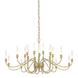 Hubbardton Forge - 192043-SKT-86 - Lisse 20 Arm Chandelier - Lisse - Modern Brass