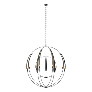 Hubbardton Forge - 194248-SKT-10 - Double Cirque Large Scale Chandelier - Cirque - Black