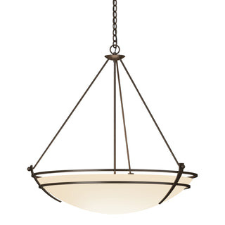 Hubbardton Forge - 194431-SKT-05-GG0170 - Presidio Tryne Large Scale Pendant - Tryne - Bronze