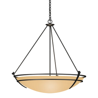 Hubbardton Forge - 194431-SKT-10-SS0170 - Presidio Tryne Large Scale Pendant - Tryne - Black