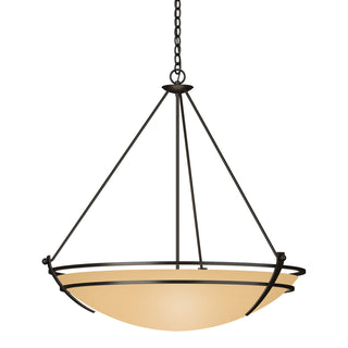 Hubbardton Forge - 194431-SKT-14-SS0170 - Presidio Tryne Large Scale Pendant - Tryne - Oil Rubbed Bronze