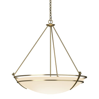 Hubbardton Forge - 194431-SKT-86-GG0170 - Presidio Tryne Large Scale Pendant - Tryne - Modern Brass