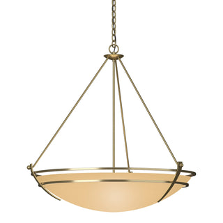 Hubbardton Forge - 194431-SKT-86-SS0170 - Presidio Tryne Large Scale Pendant - Tryne - Modern Brass