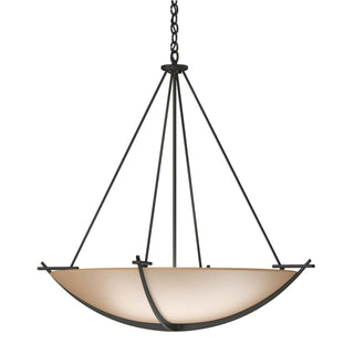 Hubbardton Forge - 194531-SKT-07-SS0170 - Compass Large Scale Pendant - Compass - Dark Smoke