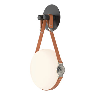 Hubbardton Forge - 201030-LED-10-24-LC-HF-GG0672 - Derby LED Sconce - Derby - Black