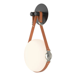 Hubbardton Forge - 201030-LED-10-24-LC-NL-GG0672 - Derby LED Sconce - Derby - Black
