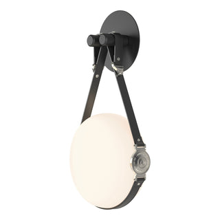 Hubbardton Forge - 201030-LED-10-24-LK-HF-GG0672 - Derby LED Sconce - Derby - Black