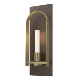 Hubbardton Forge - 201070-SKT-05-86-FD0462 - Triomphe 1-Light Sconce - Triomphe - Bronze