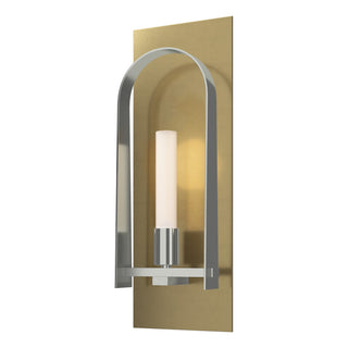 Hubbardton Forge - 201070-SKT-86-85-FD0462 - Triomphe 1-Light Sconce - Triomphe - Modern Brass