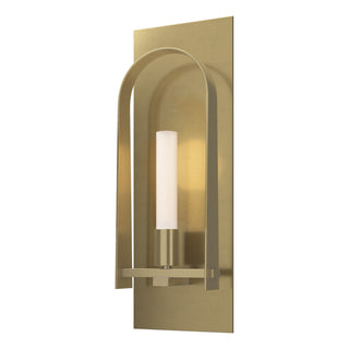 Hubbardton Forge - 201070-SKT-86-86-FD0462 - Triomphe 1-Light Sconce - Triomphe - Modern Brass