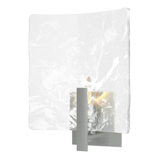 Hubbardton Forge - 201310-SKT-82-YR0699 - Arc Large 1-Light Bath Sconce - Arc - Vintage Platinum