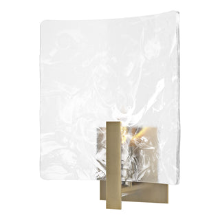 Hubbardton Forge - 201310-SKT-86-YR0699 - Arc Large 1-Light Bath Sconce - Arc - Modern Brass